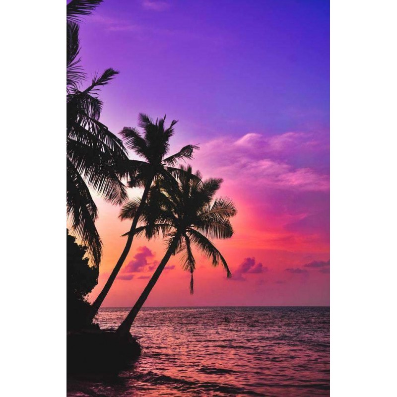 Zonsondergang op Tro...