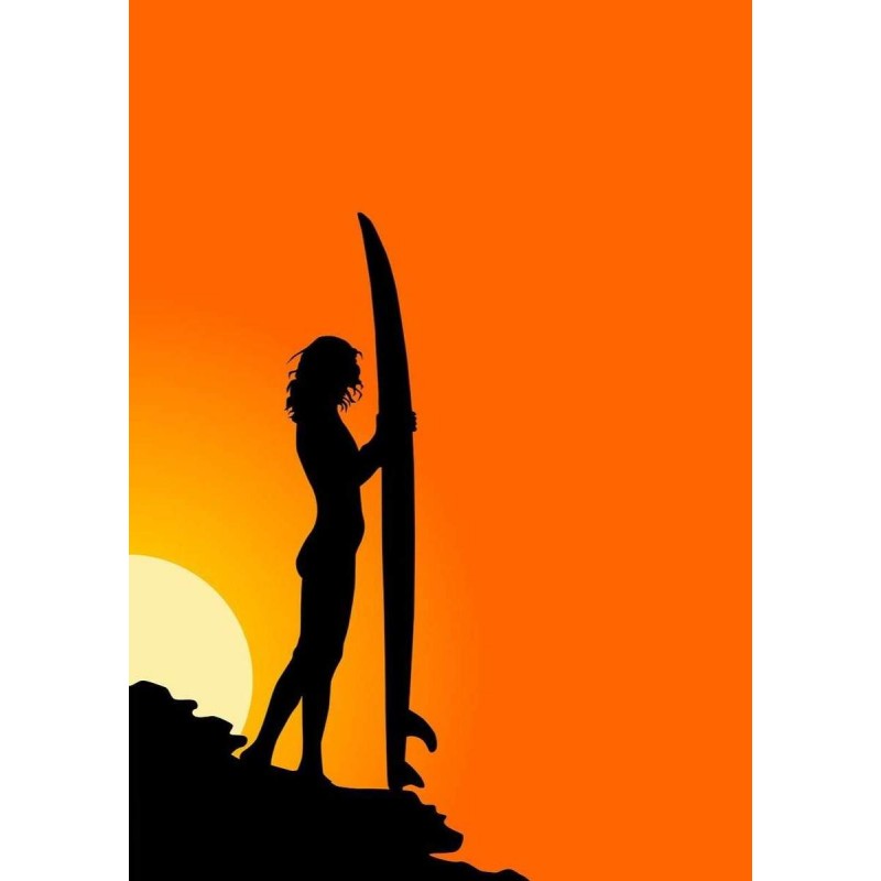 Surfen bij Zonsonder...