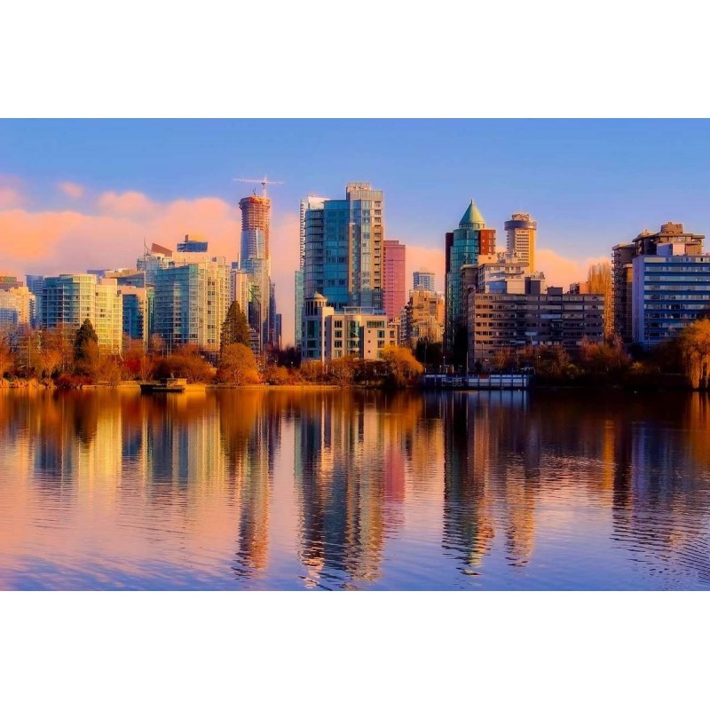 Skyline in de Herfst