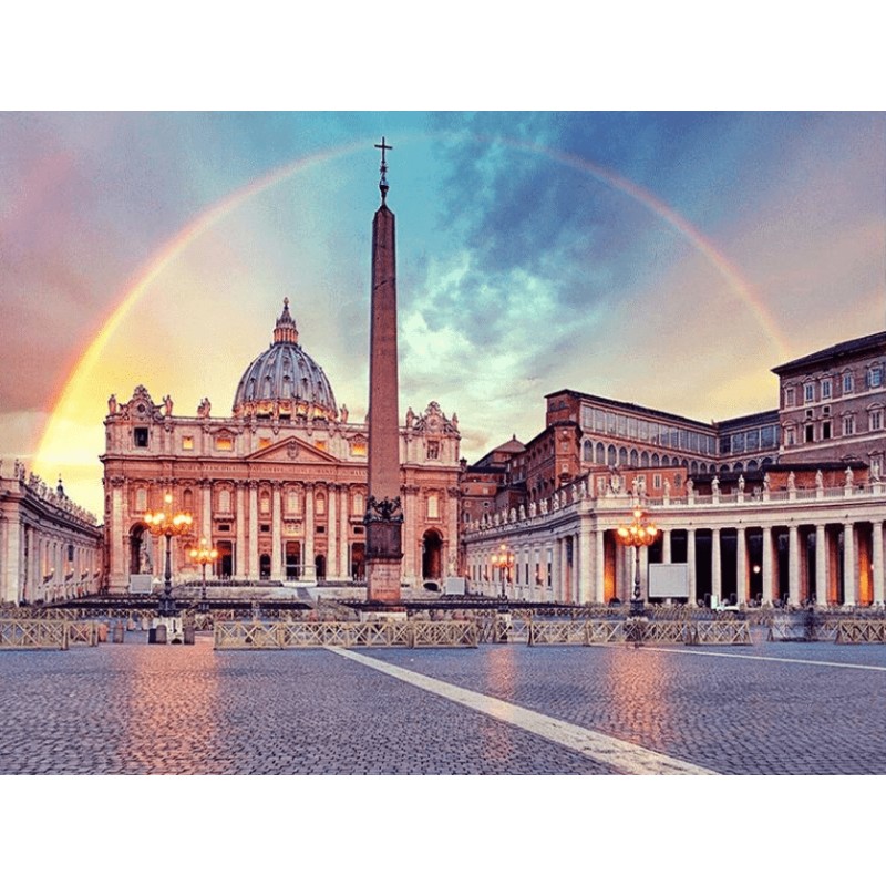 Regenboog over de Ou...