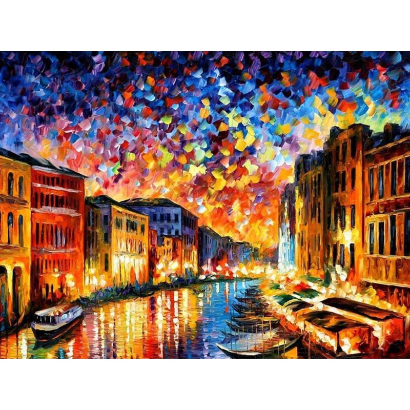 Kleurrijk Dorp aan h...