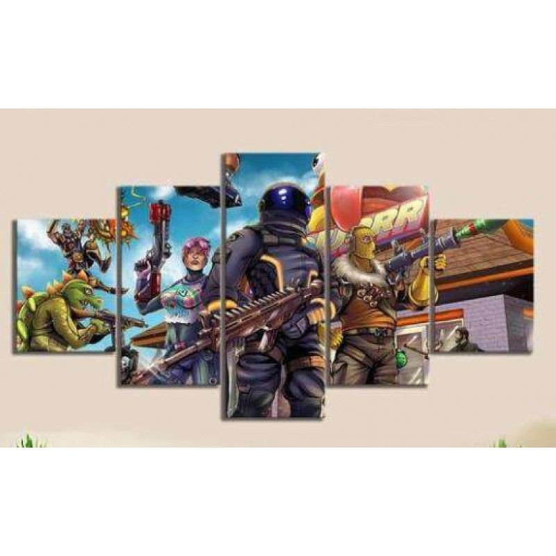 Stripfiguren in Acti...