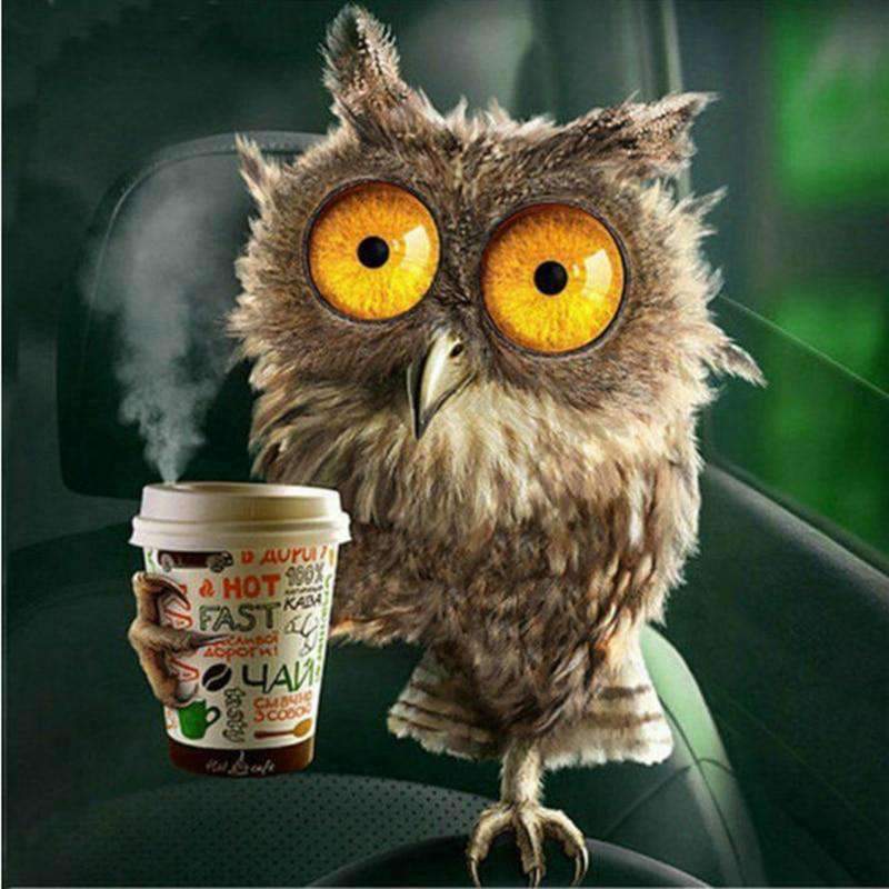 Uil met Koffie