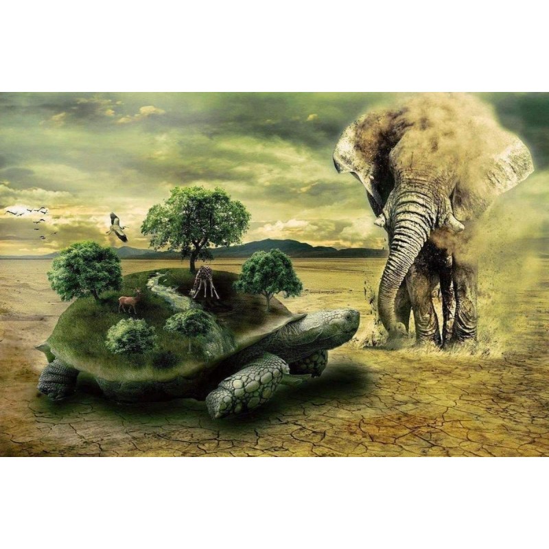 Olifant in Droomwere...