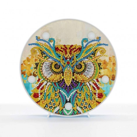 Rond DP Lampje Uil Stare