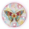 Rond DP Lampje Kleurrijke vlinder