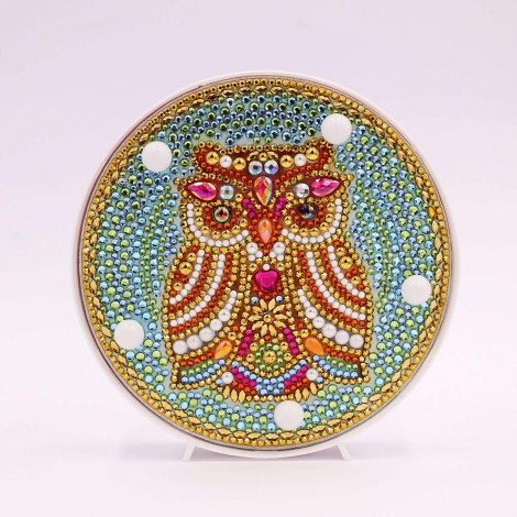 Rond DP Lampje Slaperige Uil