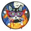 Rond DP Lampje Gemaskerde Kat