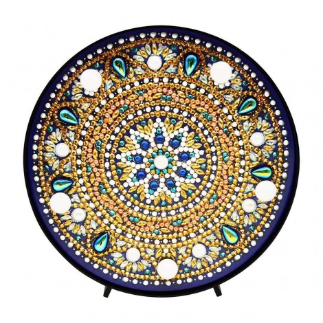 Rond DP Lampje Mandalakunst