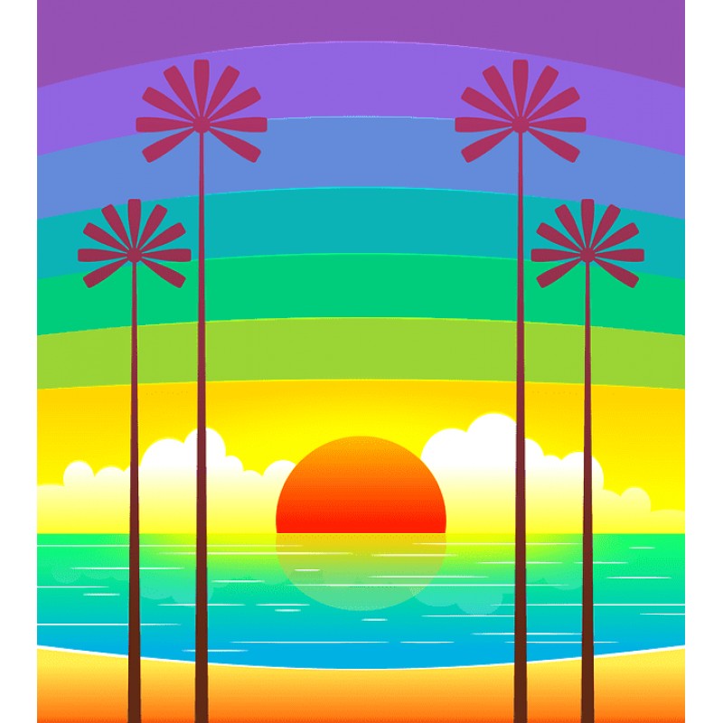 Zonsondergang Tropis...