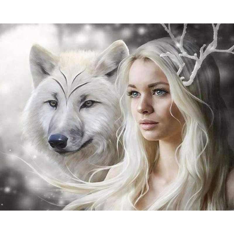 Witte Wolf met Blond...