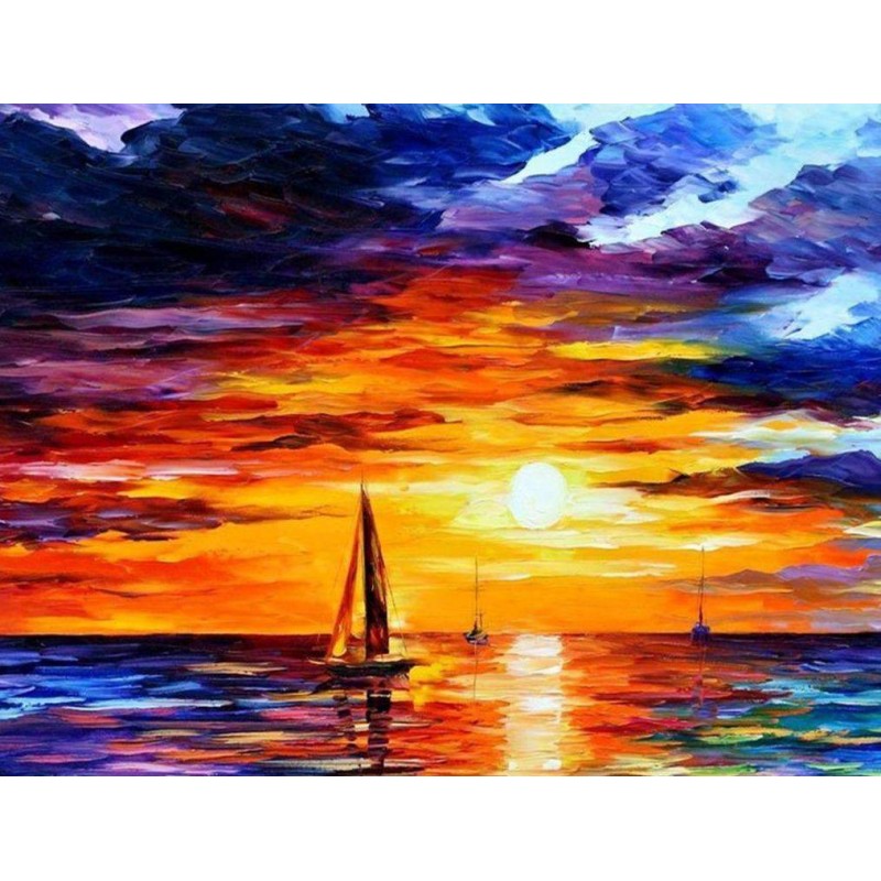 Olie Schilderij Sche...