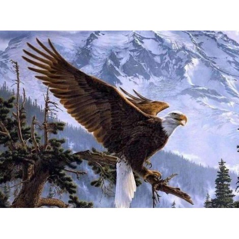 Keizerarend in de Bergen