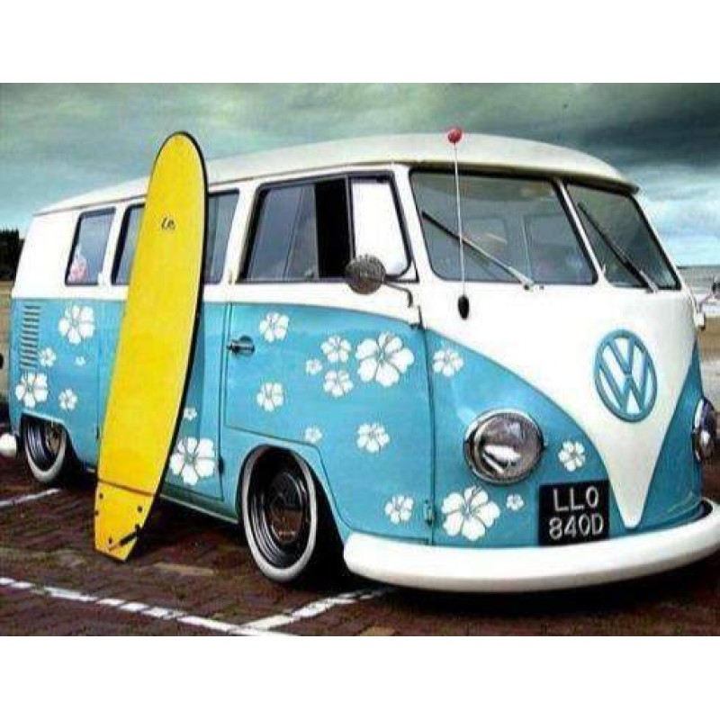 Blauwe Busje met Gee...