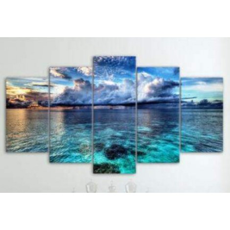 De Azuur Blauwe Zee | Vijfluik