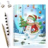Notitieboekje Kerst | Sneeuwpop