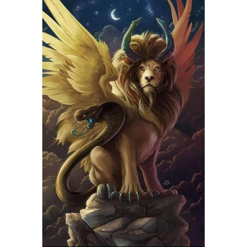 Leeuw en Slang in Dr...