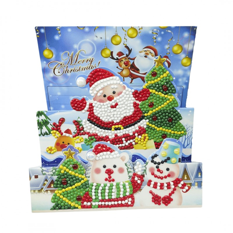 Uitvouwbare 3D Kerst...