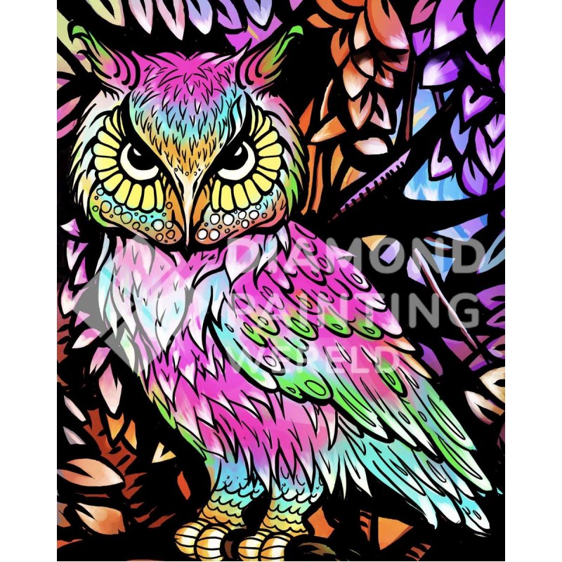 Uil in Felle Kleuren...