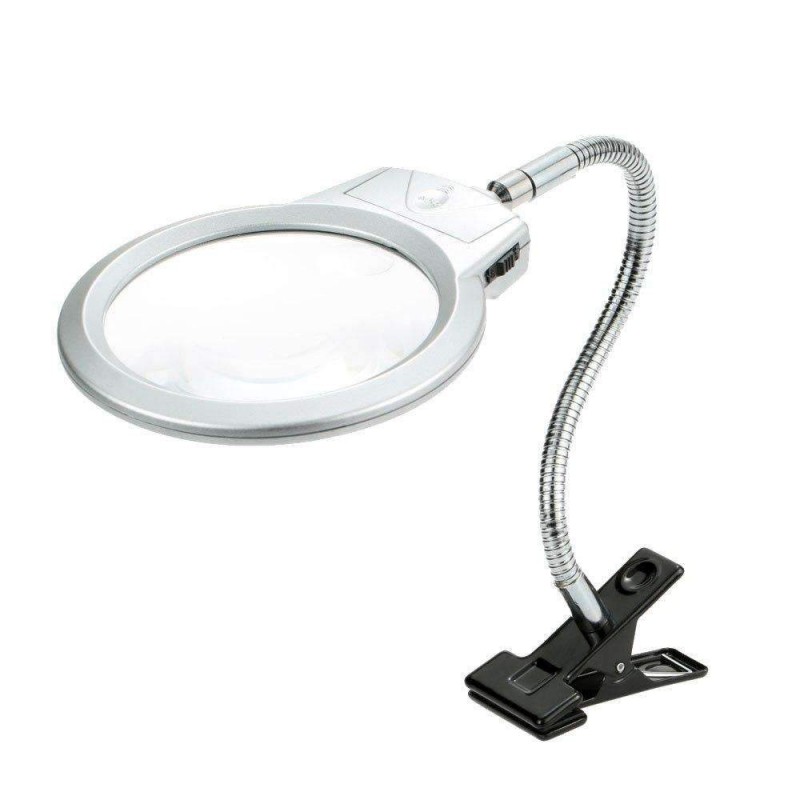 Loep met Led lamp