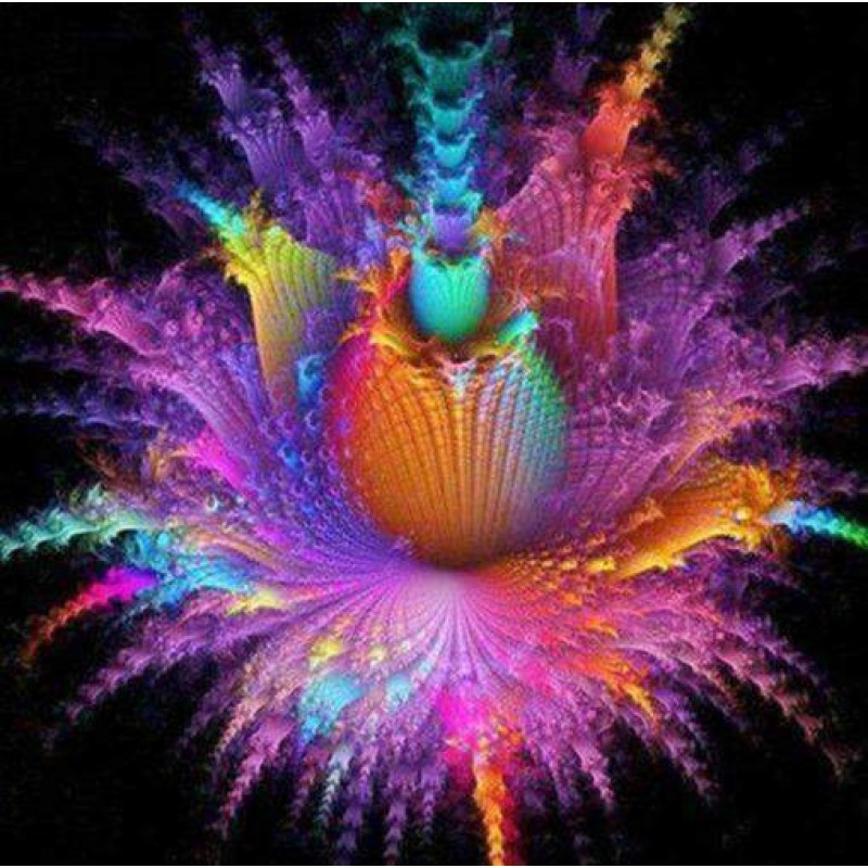 Bloem Verf Kleurrijk