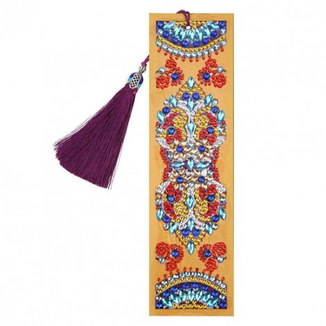 Boekenlegger Mandala Oranje